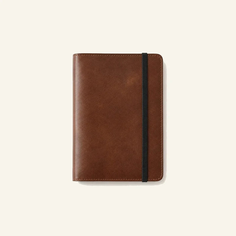 Leather Journal Cover with Elastic Band Closure — Custom OEM — original color preview image