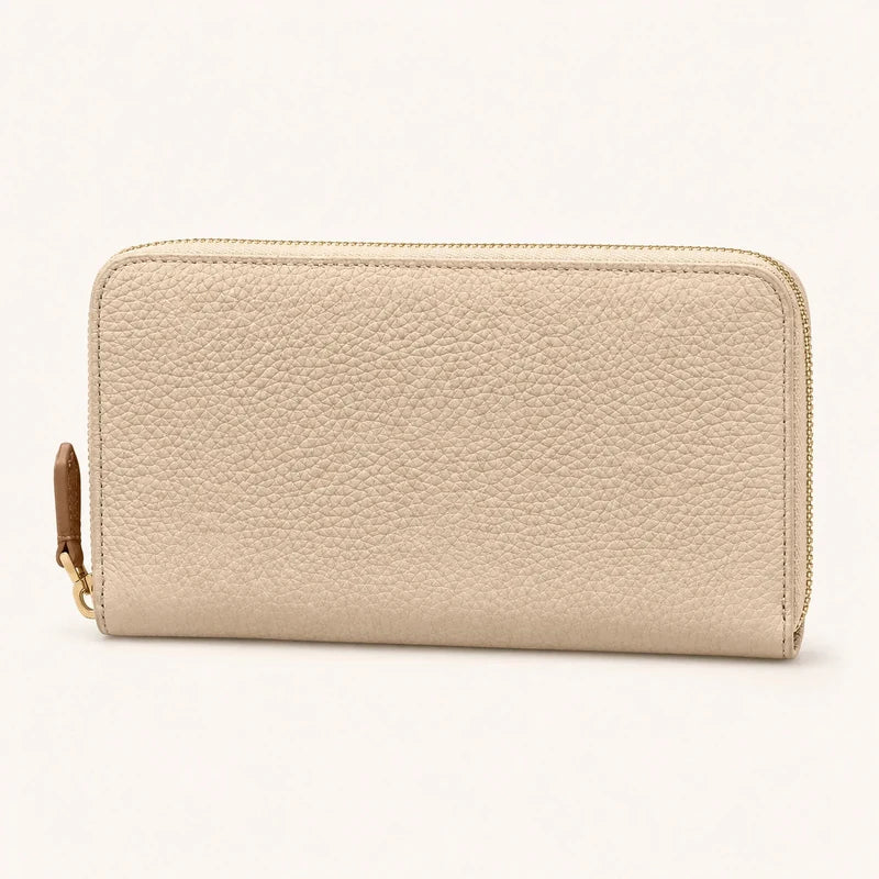Leather Long Zip-Around Wallet — Custom OEM — original color preview image